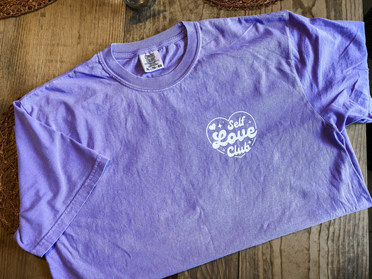 SELF LOVE CLUB | tee | graphic tee | women's t-shirt | groovy |
